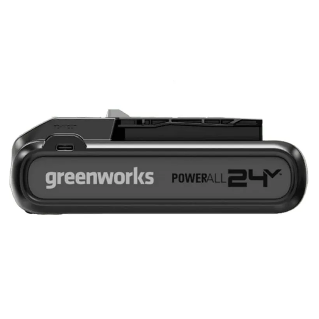 Аккумулятор с двумя USB-разъёмами Greenworks 4Ah 24V 2940407