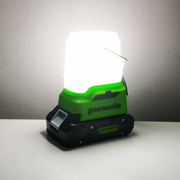 Фонарь аккумуляторный светодиодный (500 лм) Greenworks 24V G24LA500 3501007, без АКБ и ЗУ