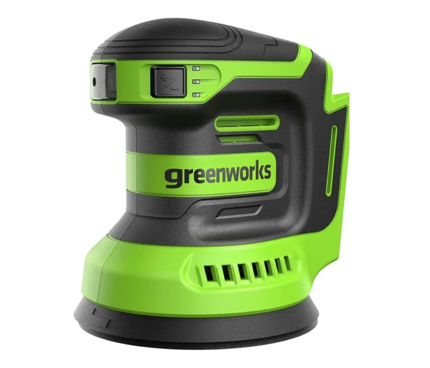 Шлифмашинка эксцентриковая 125 мм аккумуляторная Greenworks 24V OS325 3100907, без АКБ и ЗУ