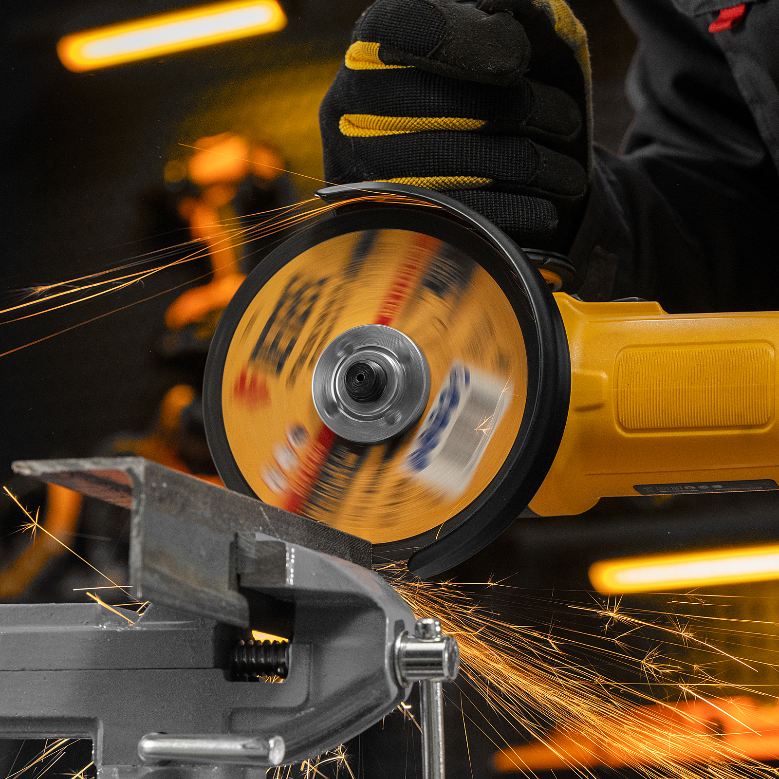 Круги отрезные по металлу 10шт, 125 х 1,0 х 22,2 мм Denzel