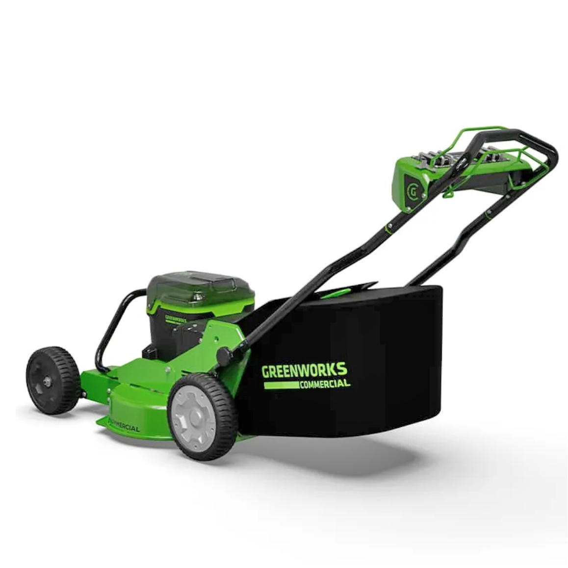 Газонокосилка самоходная 76 см, аккумуляторная Greenworks 82V 2519207, бесщеточная, без АКБ и ЗУ