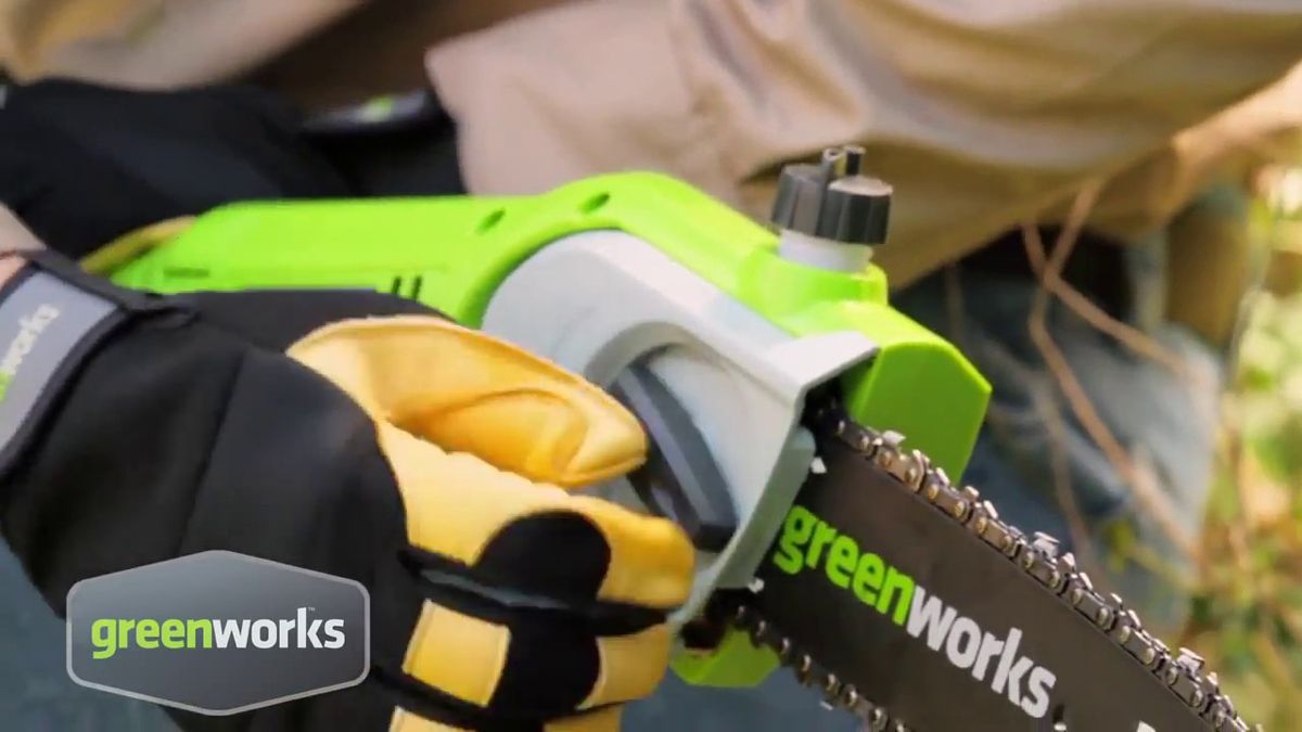 Высоторез – сучкорез 20 см электрический Greenworks GPS7220 720W