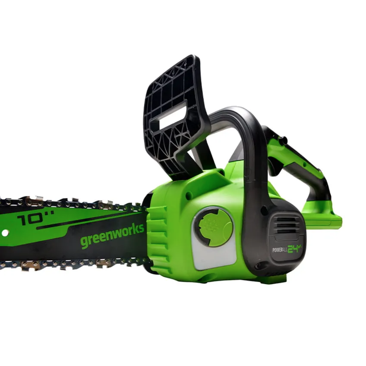 Пила аккумуляторная цепная Greenworks 25 см 24V G24CS25 2007707, без АКБ и ЗУ