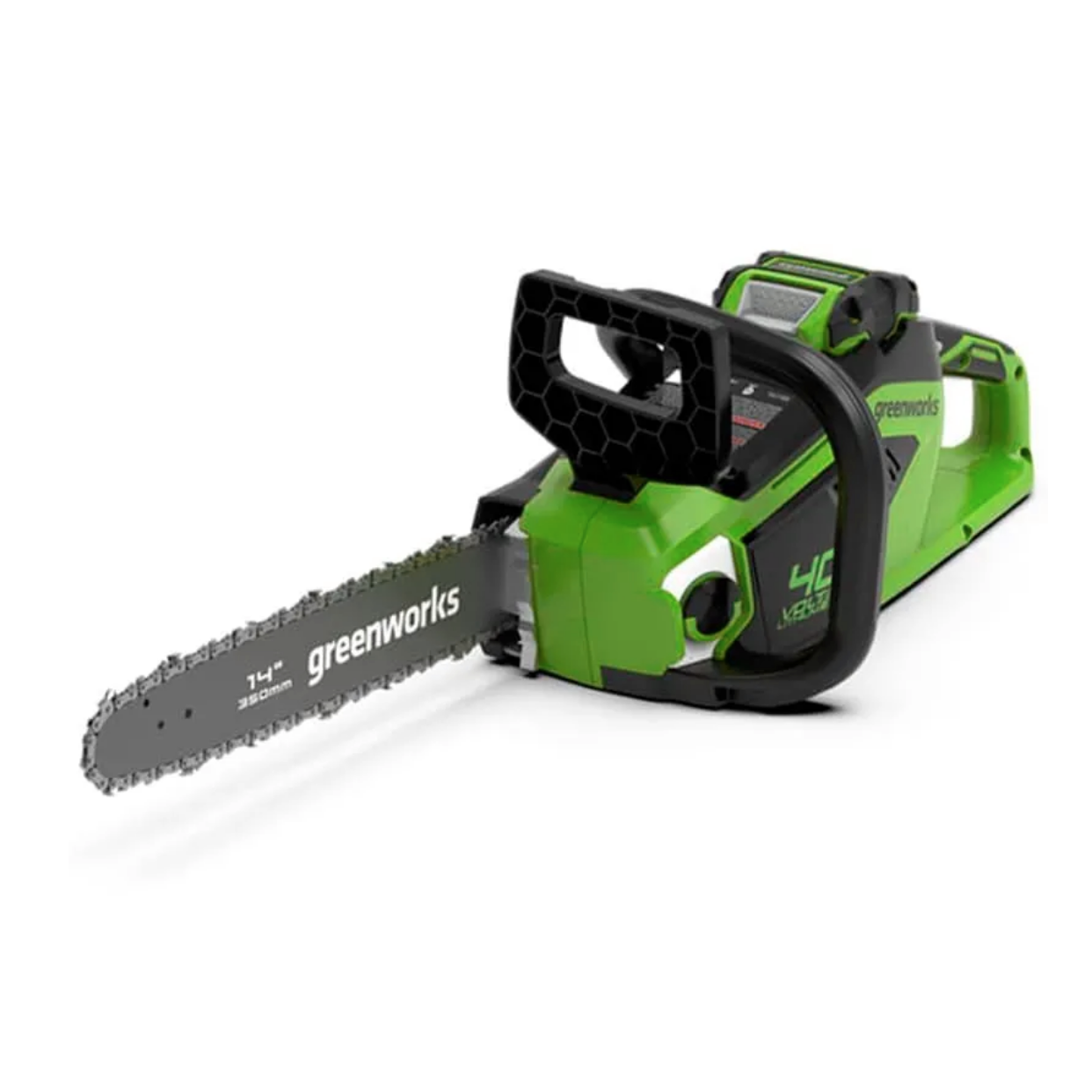 Пила аккумуляторная цепная Greenworks 35 см 40V GD40CS15 2005707, до 1,5 кВт, бесщёточная, без АКБ и ЗУ