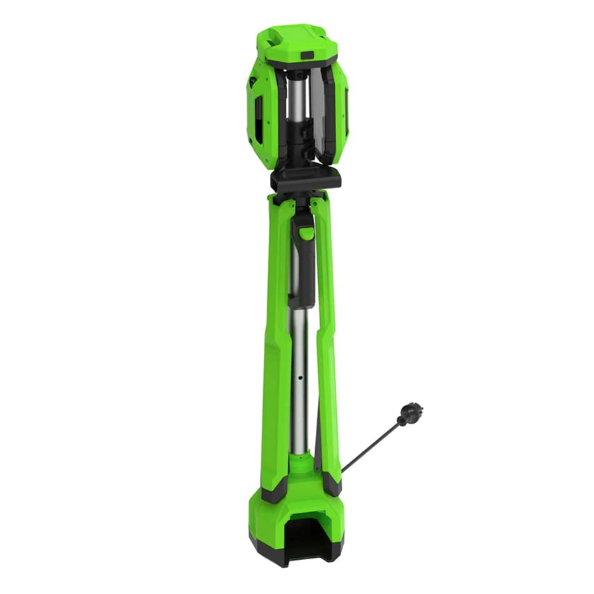 Мачта осветительная (3000 лм) аккумуляторная Greenworks гибрид 24V /110-240V, GPT-STL 3503207, без АКБ и ЗУ