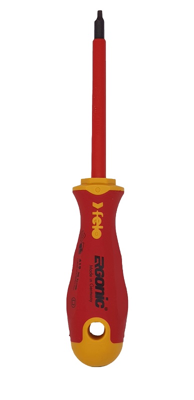 Отвёртка ERGONIC диэлектр., серия 419, SQ 2 FELO 419 200 90