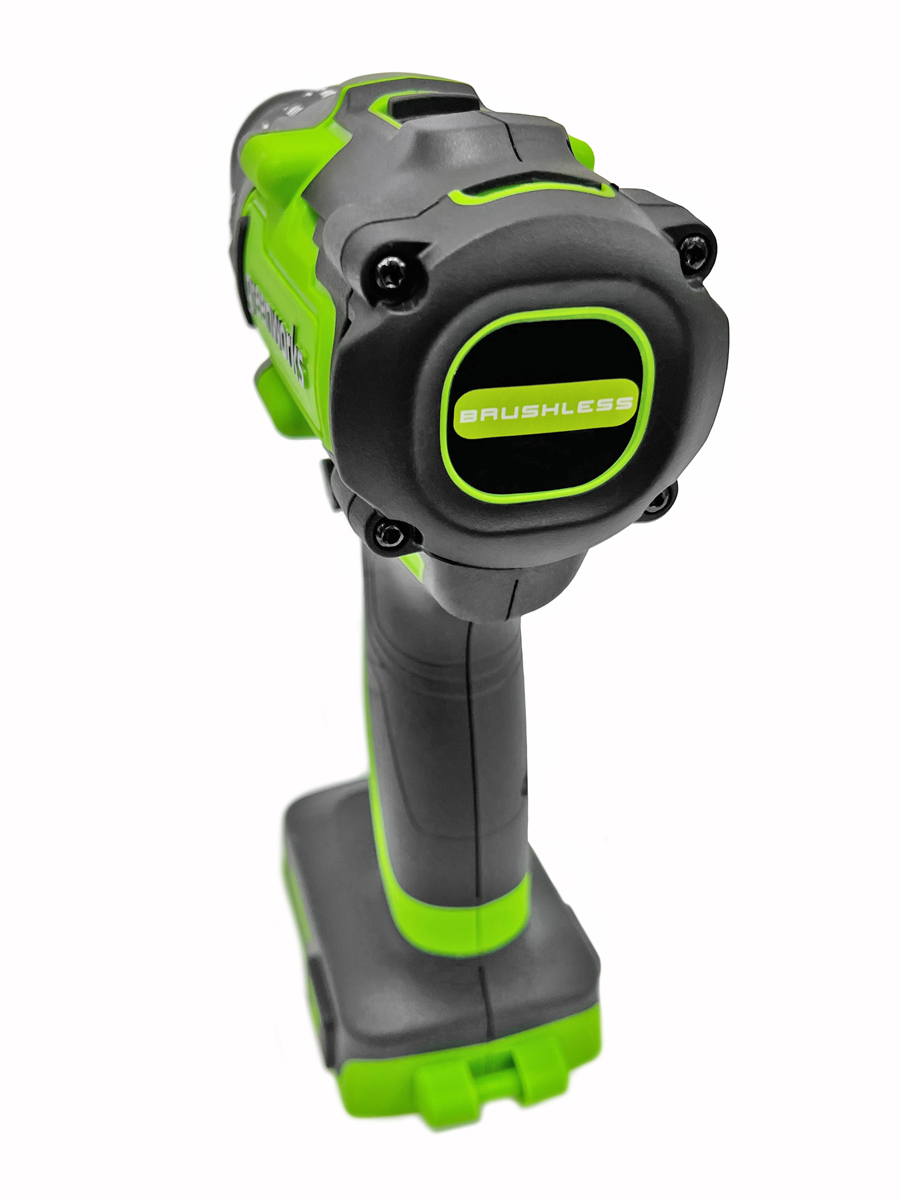 Дрель-шуруповерт ударная аккумуляторная Greenworks 24V GD24DD140 (140 Нм) 3707607, бесщёточная, без АКБ и ЗУ