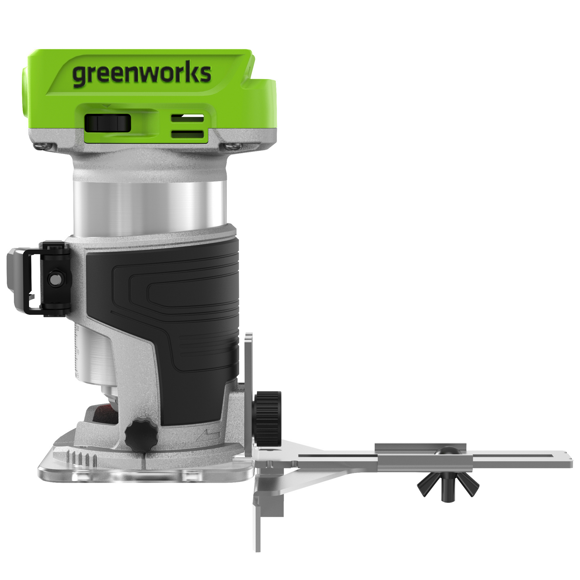 Фрезер аккумуляторный Greenworks 24V G24RO 3502507, бесщеточный, без АКБ и ЗУ