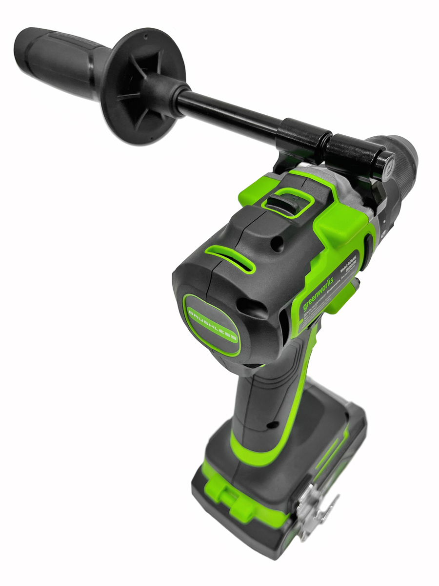 Дрель-шуруповерт аккумуляторная Greenworks 24V GD24DD90 (90 Нм) 3707507, бесщёточная, без АКБ и ЗУ