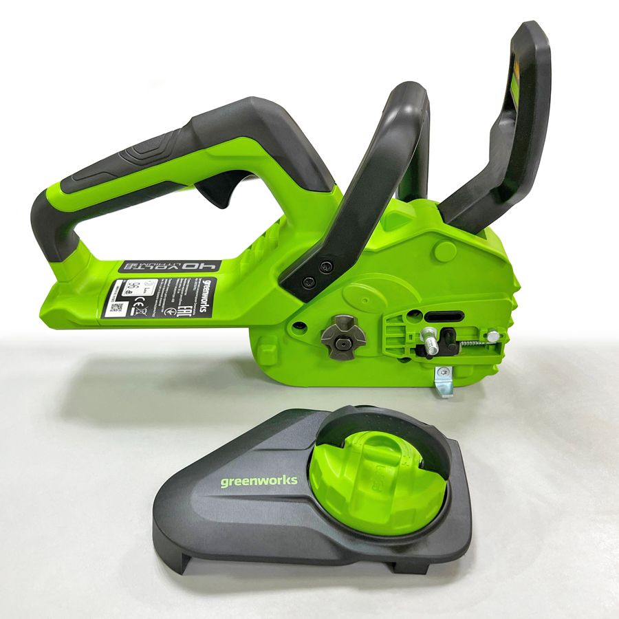 Пила аккумуляторная цепная Greenworks 30 см 40V G40CS30II 2007807, без АКБ и ЗУ