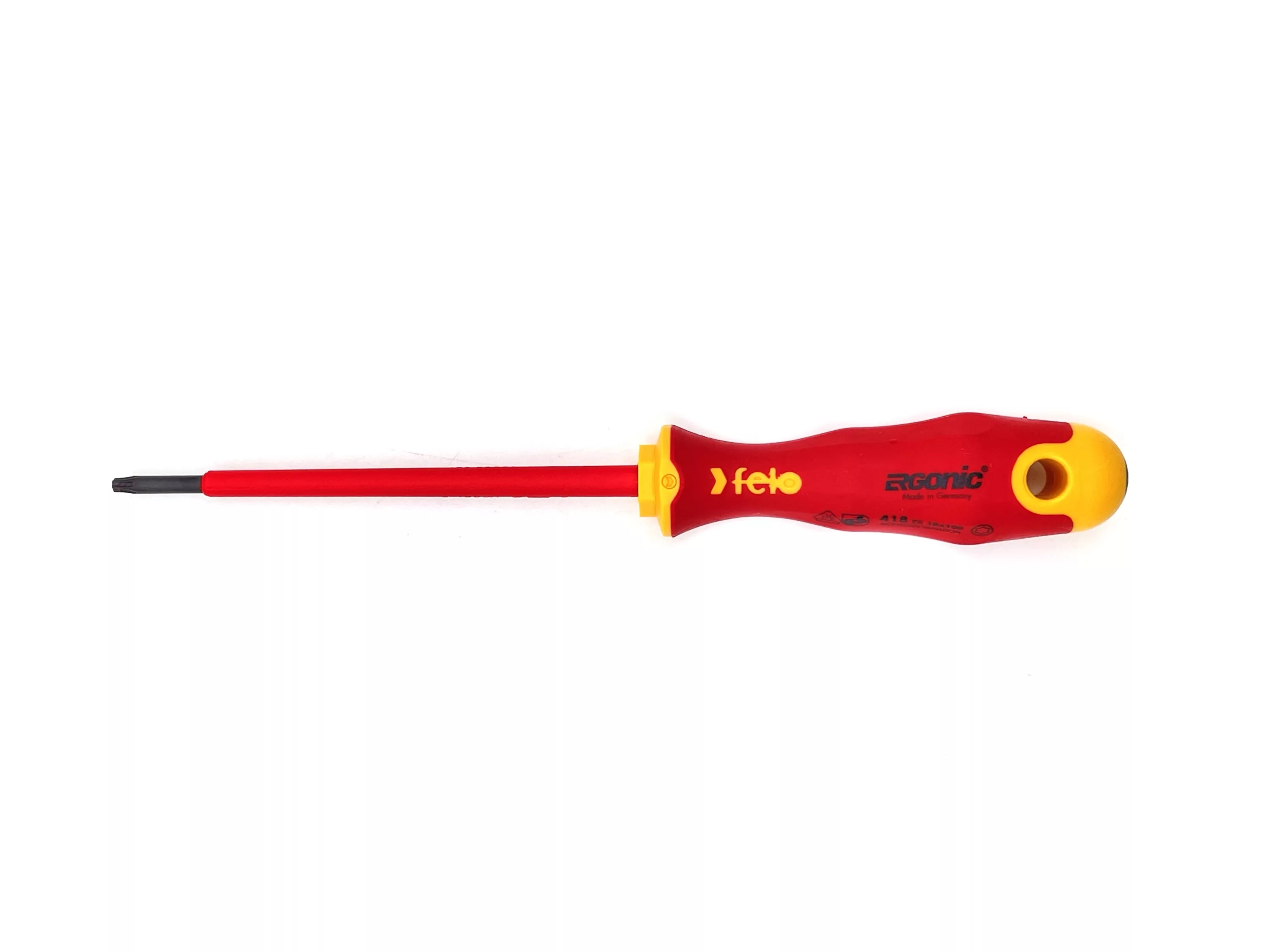 Felo Отвертка диэлектрическая Ergonic TX10х100 41810390