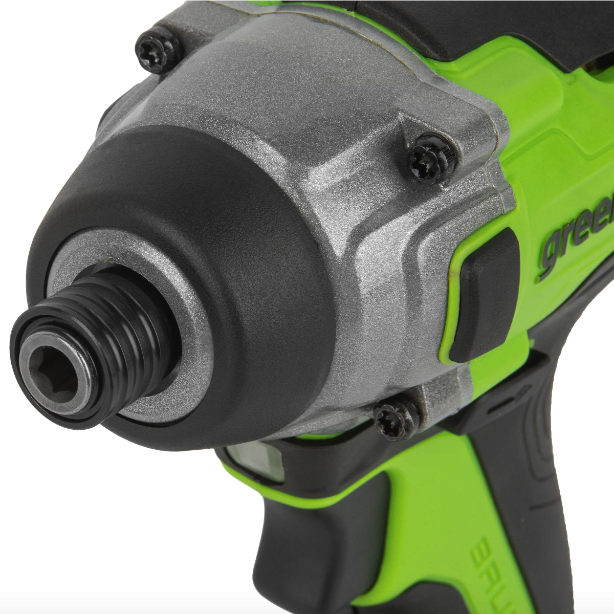 Винтовёрт импульсный 300 Нм аккумуляторный Greenworks 24V GD24ID3 3802807, бесщёточный, без АКБ и ЗУ