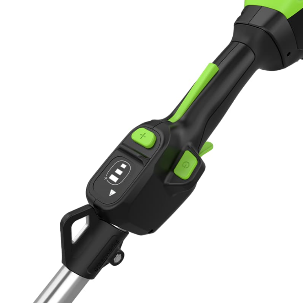 Триммер аккумуляторный Greenworks 43 см (1.6 кВт) 82V ST161S 2112307, бесщёточный, без АКБ и ЗУ