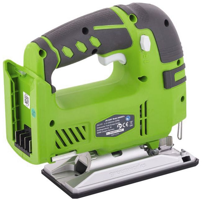 Лобзик аккумуляторный Greenworks 24V G24JS, без АКБ и ЗУ