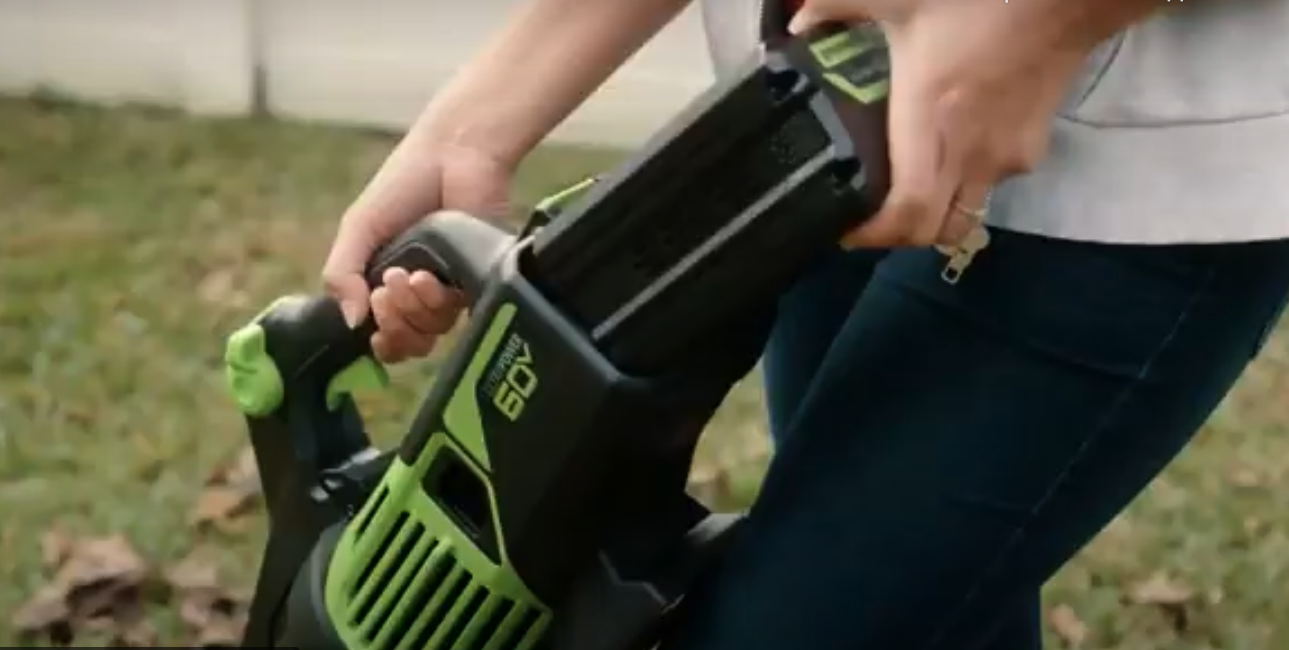 Воздуходув аккумуляторный Greenworks 60V GD60AB 2405607, бесщеточный, без АКБ и ЗУ