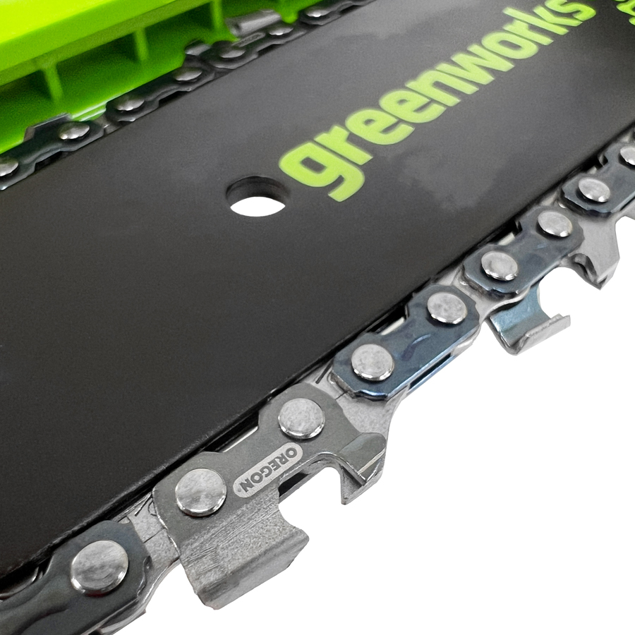 Мини-пила аккумуляторная цепная Greenworks 15 см 24V GD24CS15 2010107 с автоматической смазкой цепи, бесщёточная, без АКБ и ЗУ