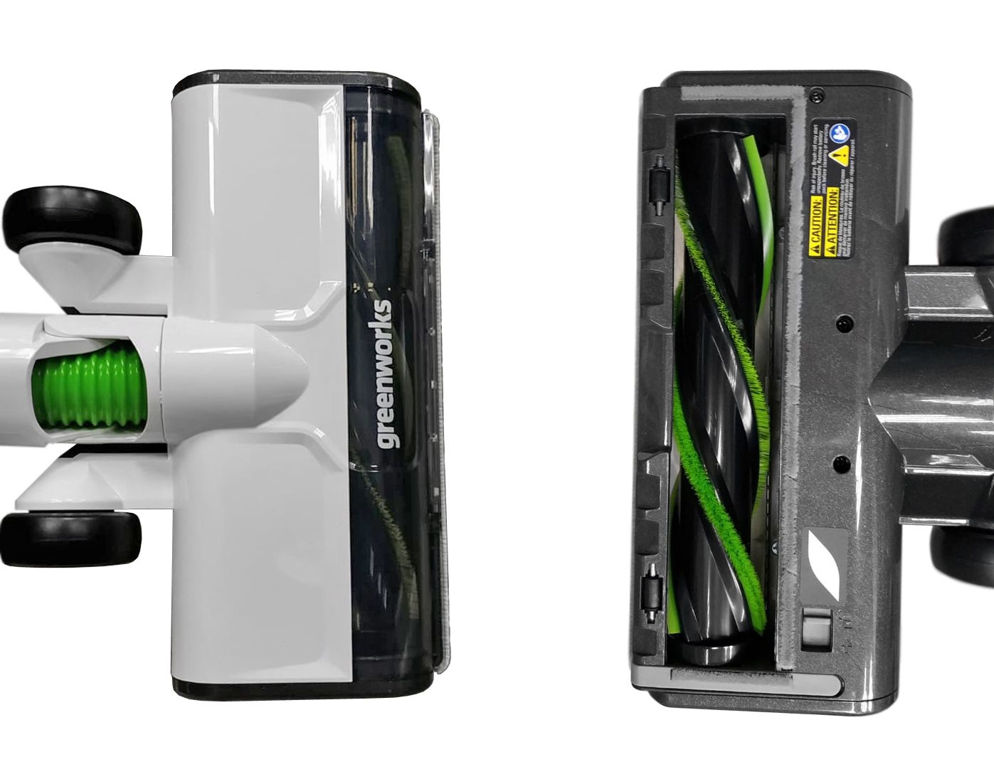 Пылесос вертикальный 500 Вт аккумуляторный Greenworks 24V G24SVK4D 4701107 на стойке, бесщёточный, с АКБ на 4 А*ч и ЗУ