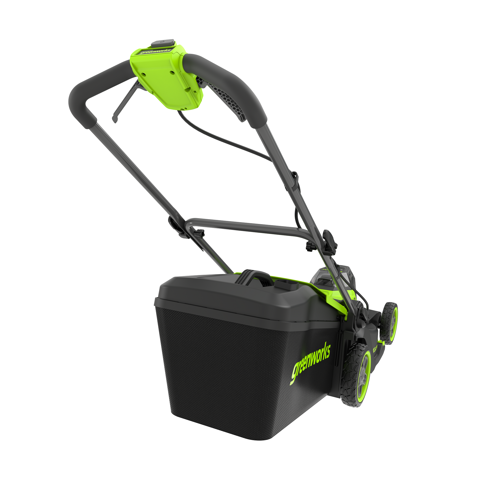 Газонокосилка аккумуляторная 41 см Greenworks 2х24V (48V) GD24X2LM411 2520907, бесщеточная, без АКБ и ЗУ