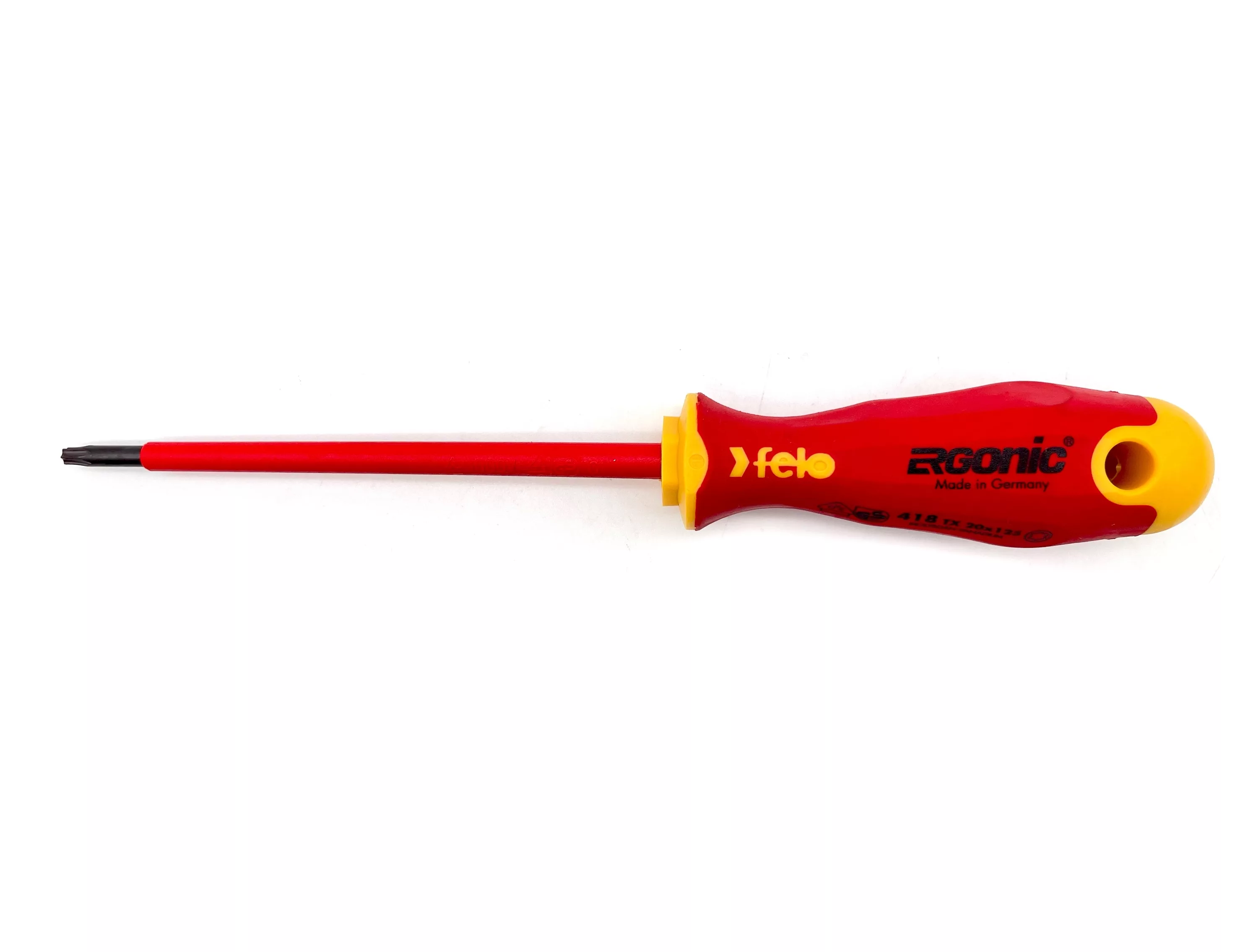 Felo Отвертка диэлектрическая Ergonic TX20х125 41820390