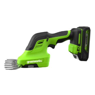 Садовые ножницы-кусторез аккумуляторные Greenworks 24В G24SHT 1600607, без АКБ и ЗУ