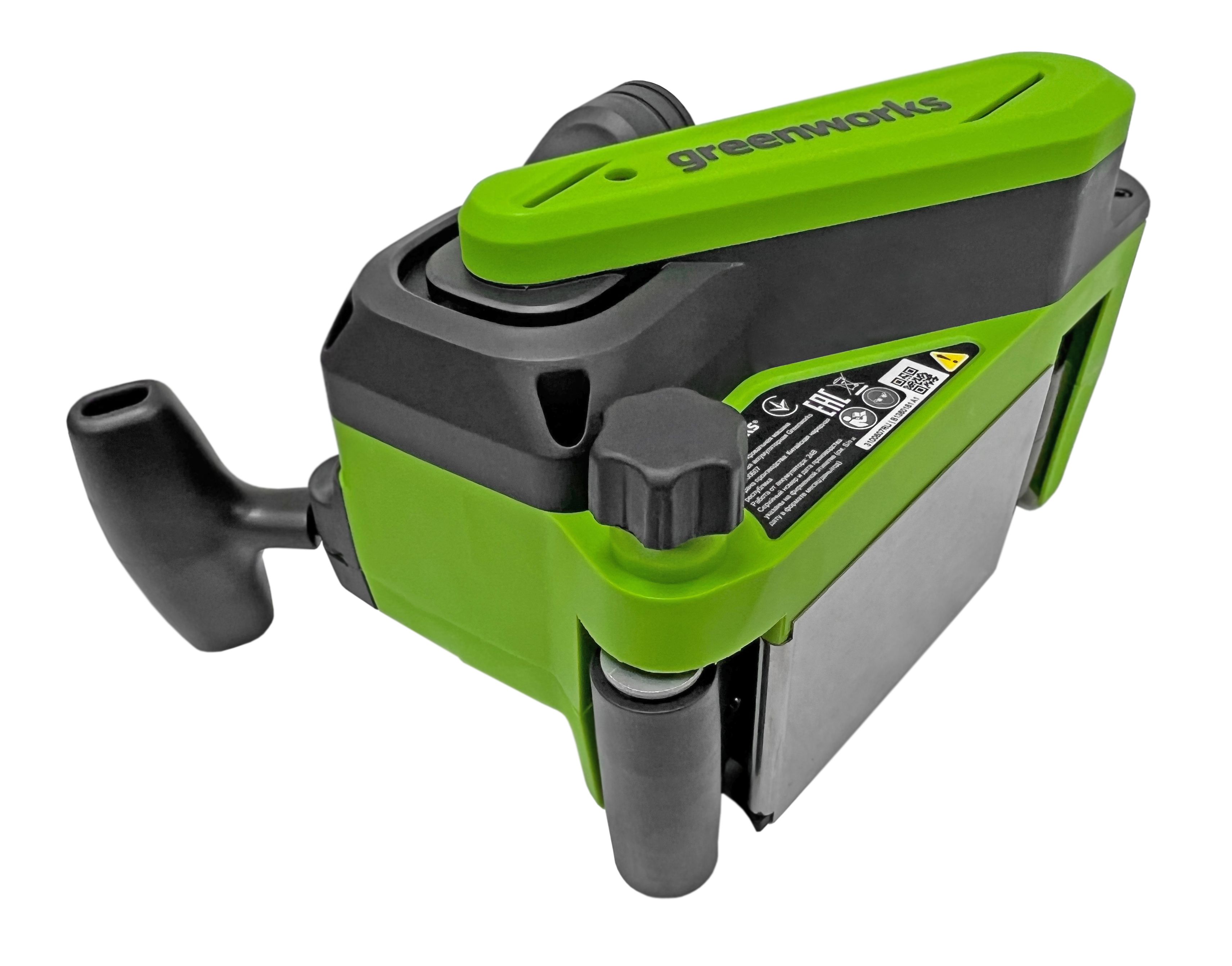 Ленточная шлифовальная машина аккумуляторная Greenworks 24V G24BS 3100607, бесщеточная, без АКБ и ЗУ