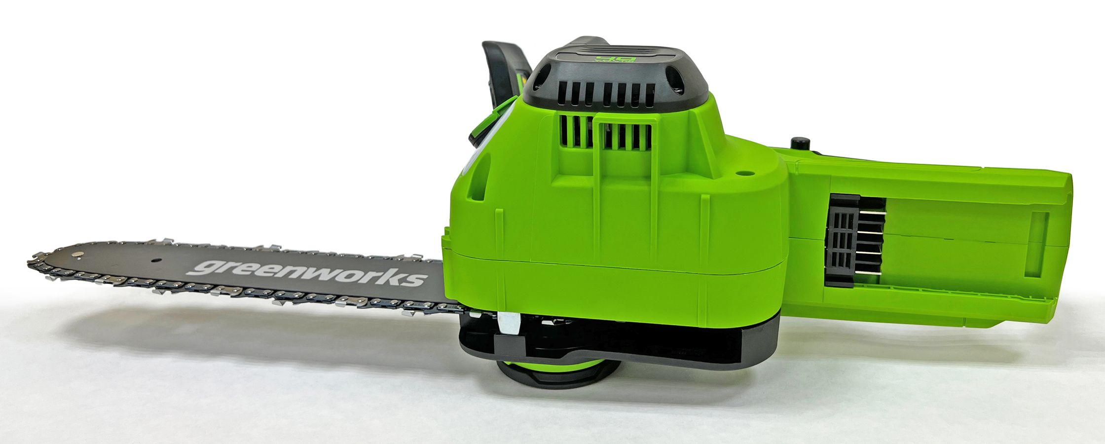 Пила аккумуляторная цепная Greenworks 30 см 40V G40CS30II 2007807, без АКБ и ЗУ