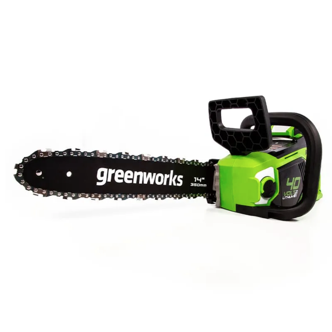 Пила аккумуляторная цепная Greenworks 35 см 40V GD40CS15 2005707, до 1,5 кВт, бесщёточная, без АКБ и ЗУ