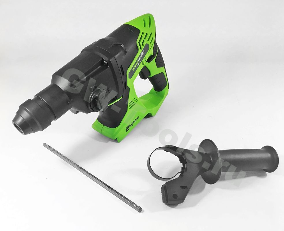 Перфоратор аккумуляторный Greenworks 24V 1.8 Дж G24HD
