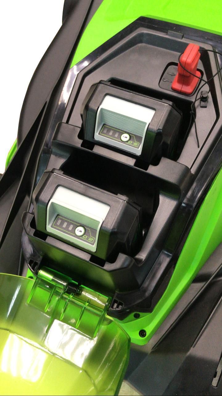 Газонокосилка аккумуляторная 41 см Greenworks 2х24V (48V) G24X2LM41 2512607, без АКБ и ЗУ