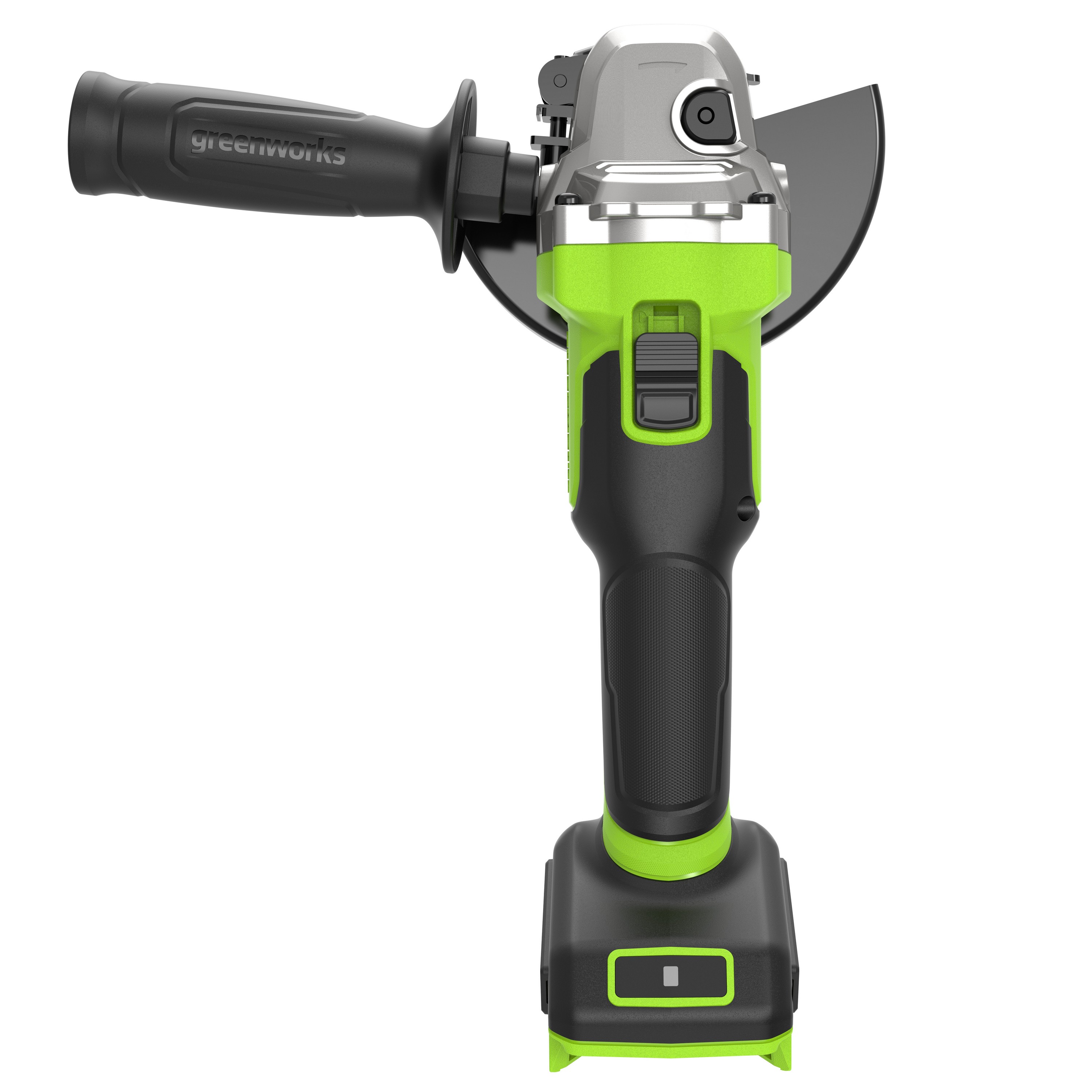 Угловая шлифмашинка (болгарка) 125 мм аккумуляторная Greenworks 24V AG5900 3201007, бесщеточная, без АКБ и ЗУ