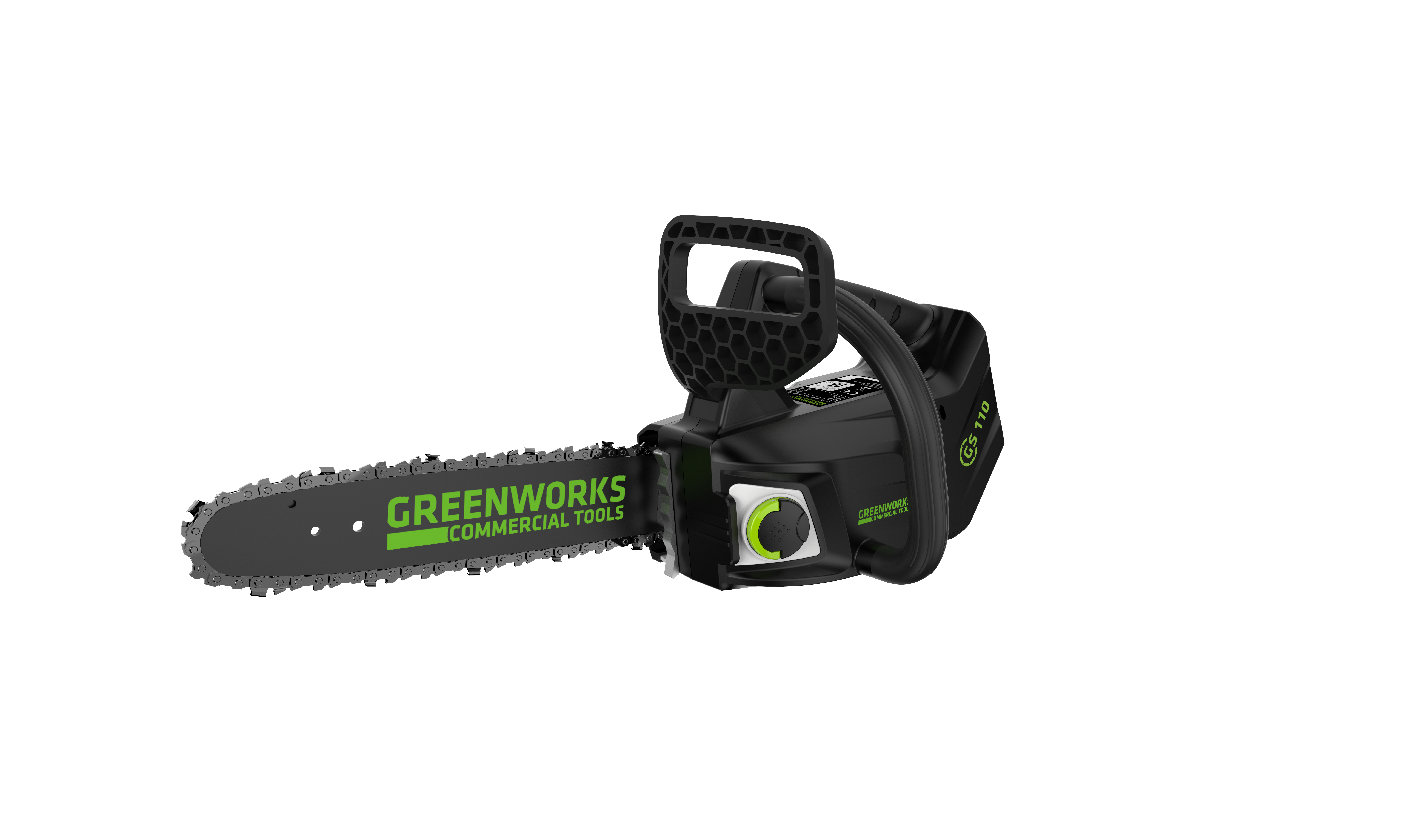 Одноручная пила аккумуляторная цепная Greenworks 25 см 40V GD40TCS 2003807, бесщёточная, без АКБ и ЗУ