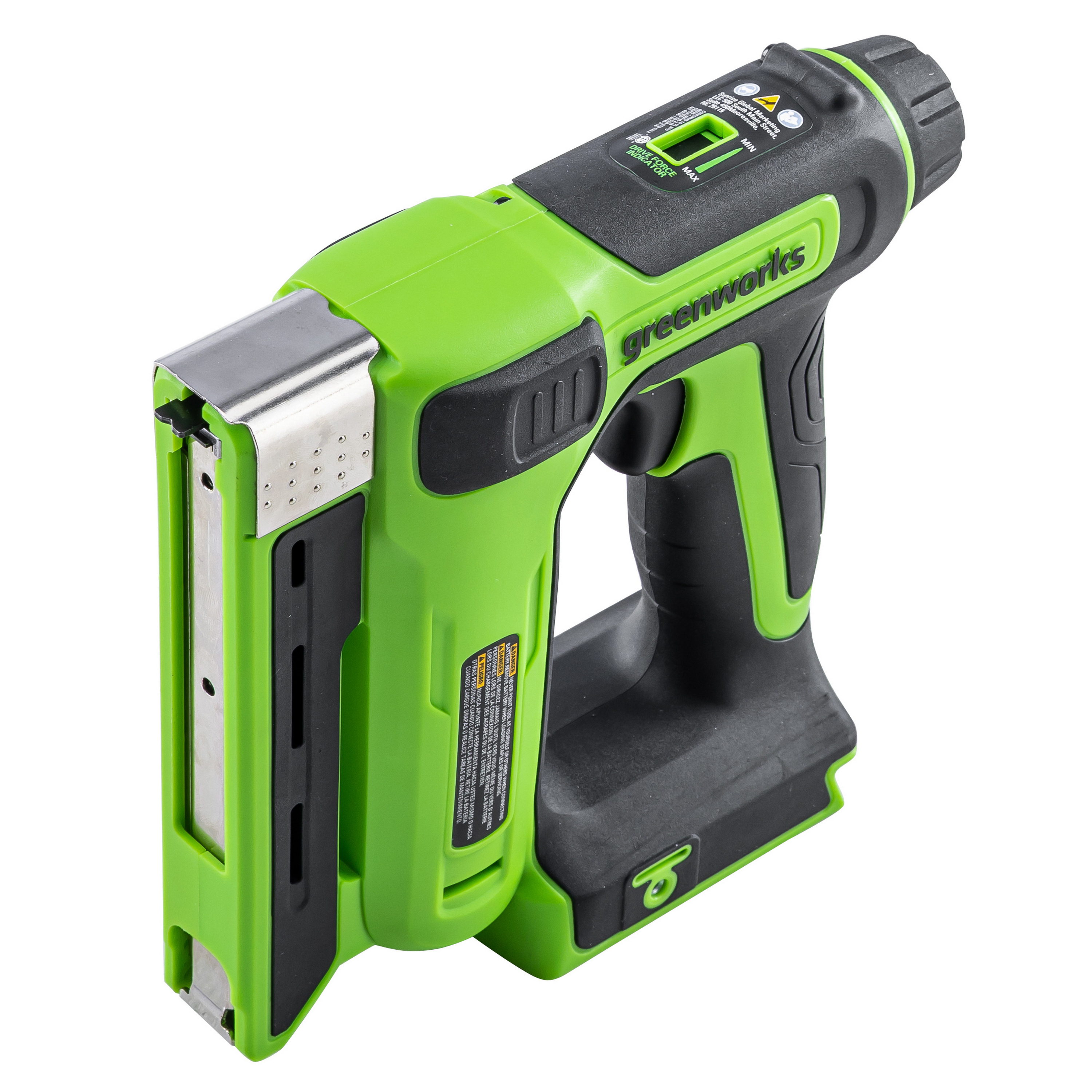 Степлер аккумуляторный Greenworks 24V G24CS10 3400107, без АКБ и ЗУ