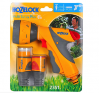 Набор для полива hozelock 2351 с пистолетом multi spray plus 6 режимов и коннекторами 1/2