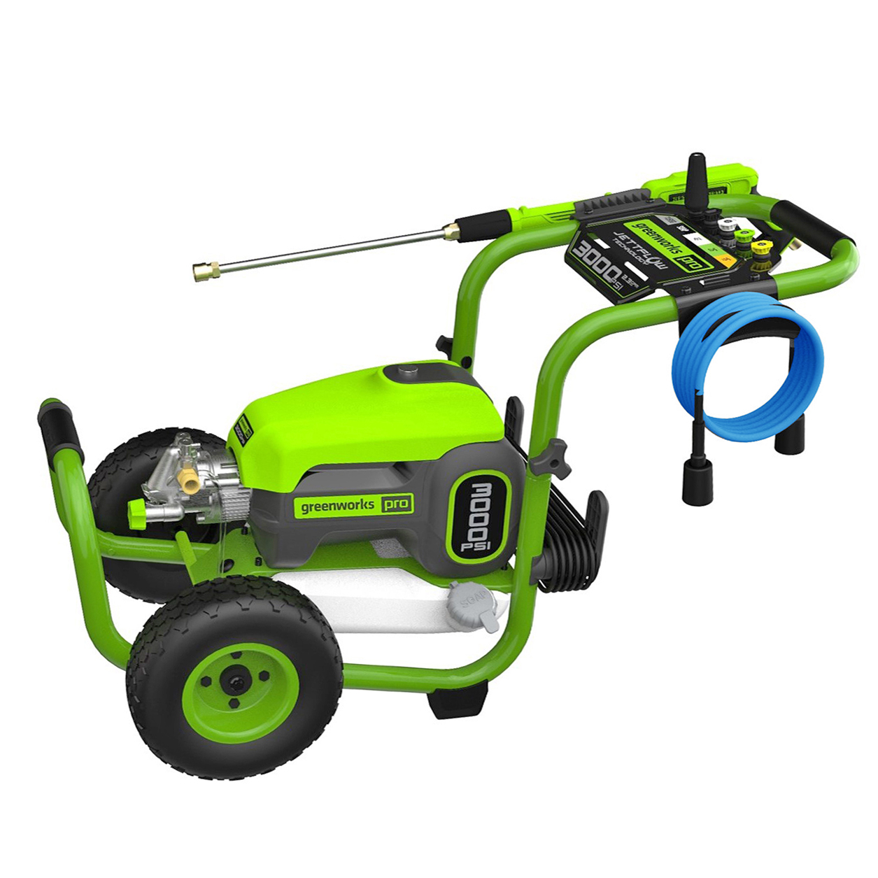 Мойка высокого давления Greenworks 250 бар GDPW-Semi-P20 3000W 5106107