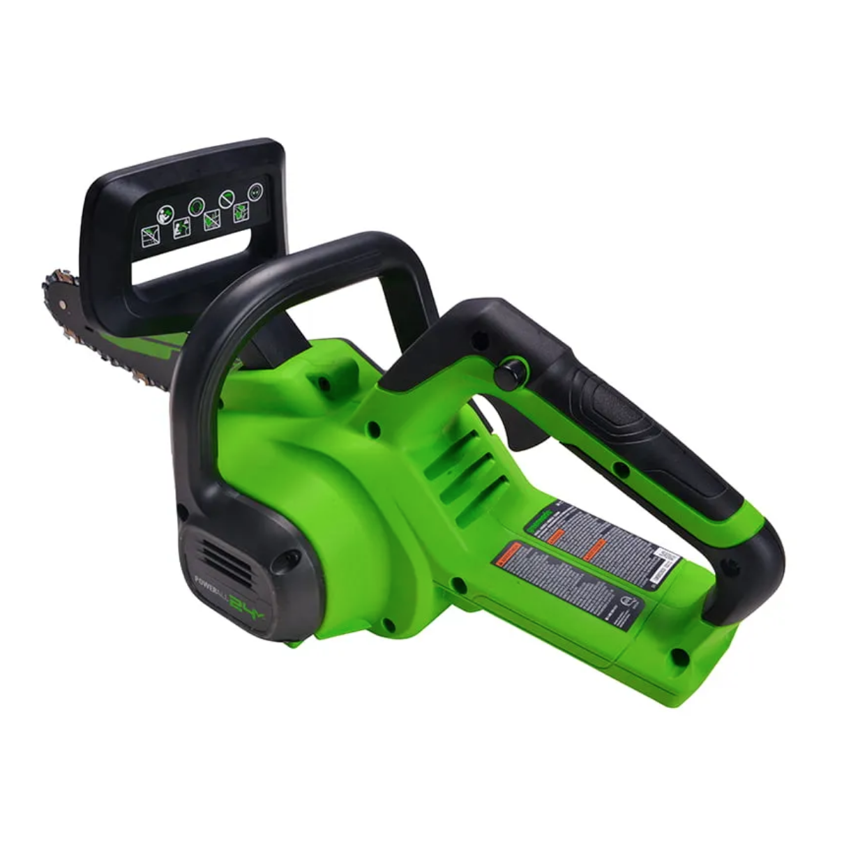 Пила аккумуляторная цепная Greenworks 25 см 24V G24CS25 2007707, без АКБ и ЗУ