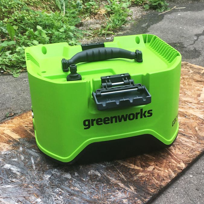 Мойка высокого давления аккумуляторная Greenworks GDC40 40V, 70 бар, 300 л/час, без АКБ и ЗУ