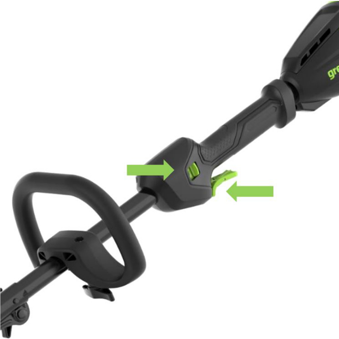 Снегоуборочная лопата аккумуляторная с регулируемым направлением выброса Greenworks 30 см 60V GD60SS2 2603207, бесщёточная, без АКБ и ЗУ