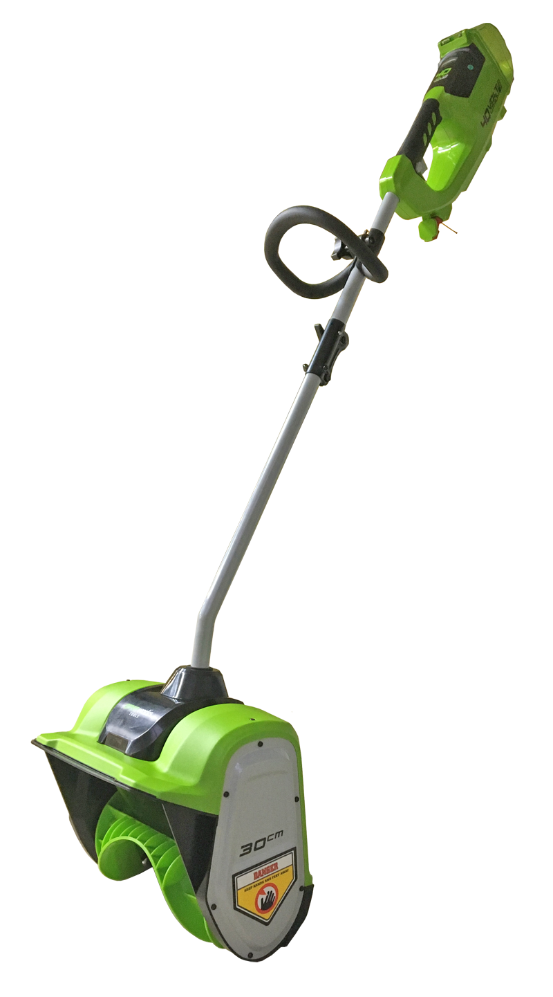 Снегоуборщик-лопата аккумуляторный Greenworks 30 см 40V G40SS30, бесщёточный, без АКБ и ЗУ