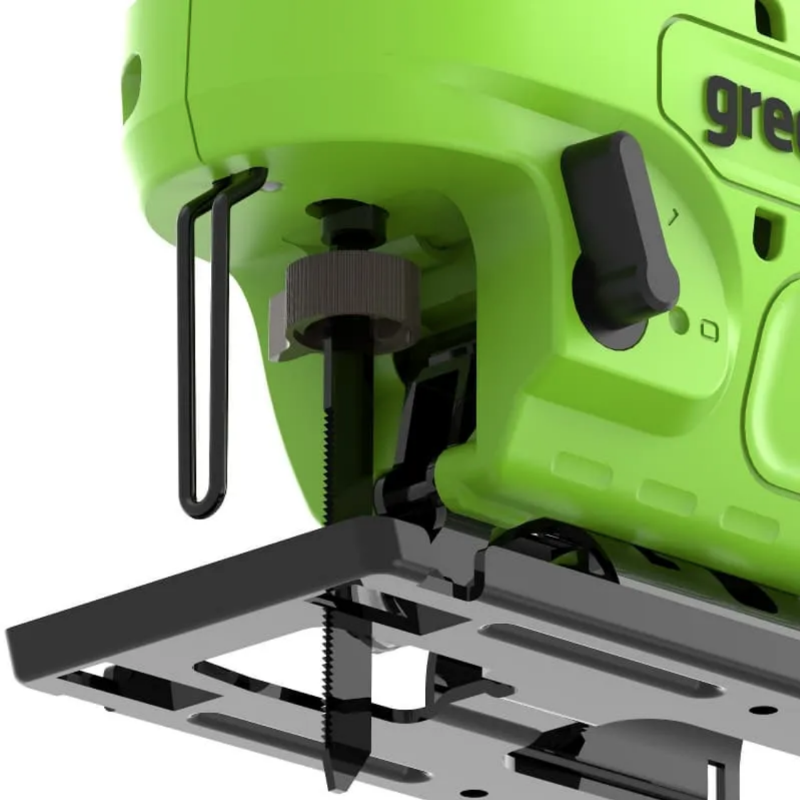 Лобзик аккумуляторный Greenworks GD24JS90 24V 3601707 (3000 ход/мин), бесщеточный, без АКБ и ЗУ