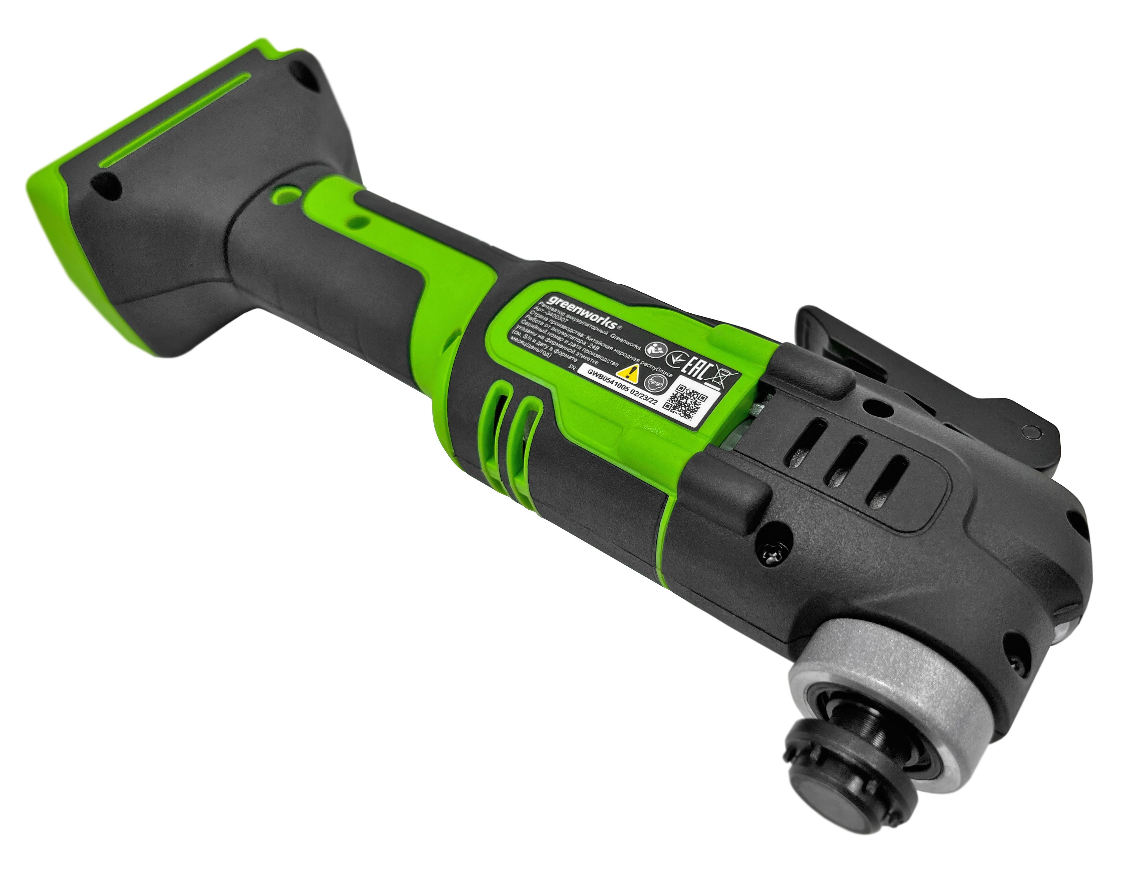 Реноватор (МФИ) аккумуляторный Greenworks 24V G24MT 3400307, без АКБ и ЗУ