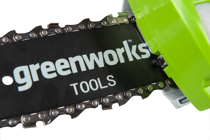 Высоторез – сучкорез аккумуляторный Greenworks 20 см 24V G24PS20, без АКБ и ЗУ