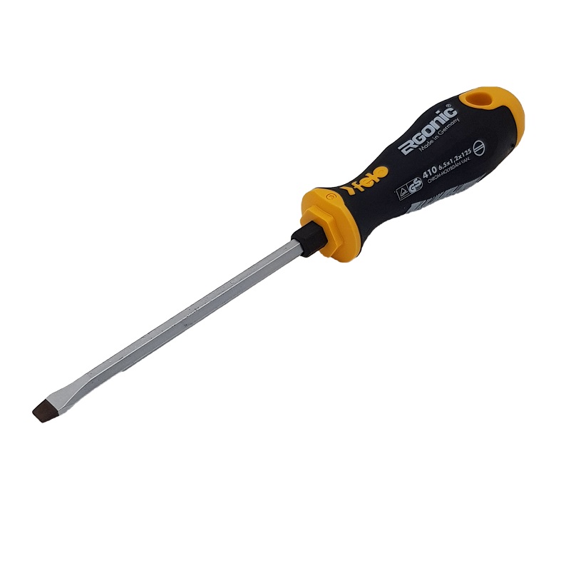 Отвёртка серия 410 Ergonic, SL6,5 с шестигранником FELO 410 654 40