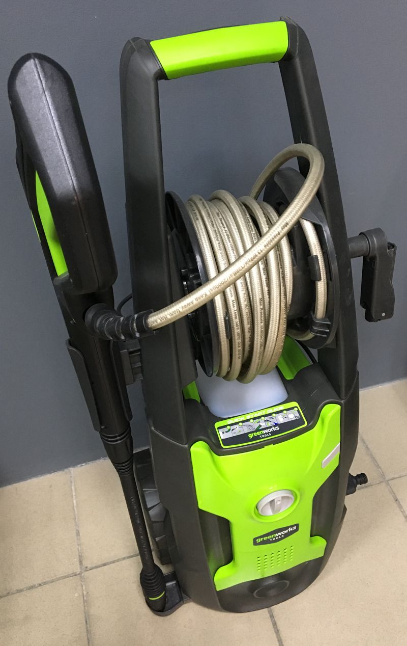 Мойка высокого давления Greenworks 140 бар 2000W G5