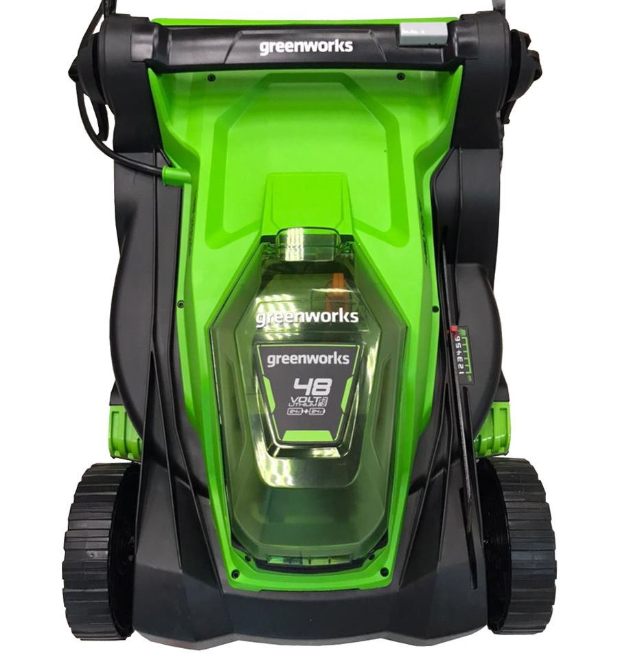 Газонокосилка аккумуляторная 41 см Greenworks 2х24V (48V) G24X2LM41 2512607, без АКБ и ЗУ