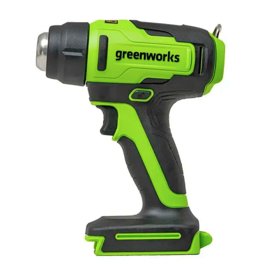 Технический фен аккумуляторный Greenworks 24V G24HG 3400207, без АКБ и ЗУ