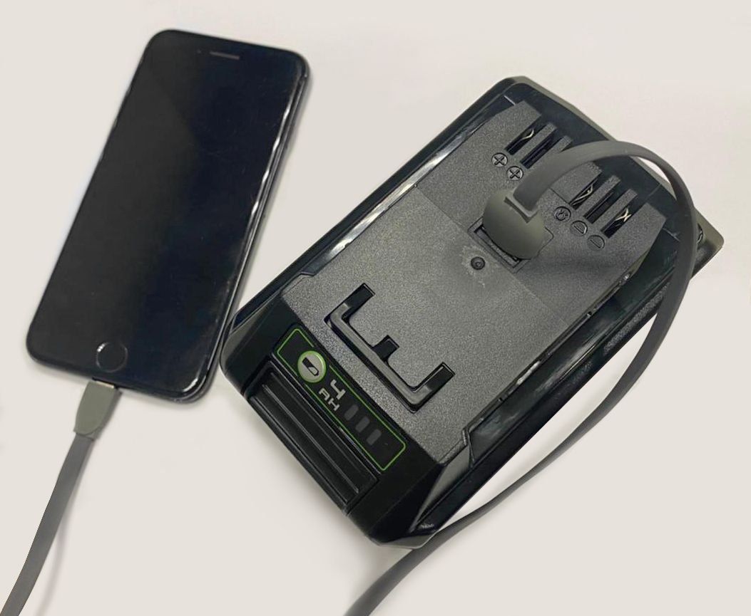 Аккумулятор с USB-разъёмом Greenworks 4 Ah 24V G24USB4 2939307