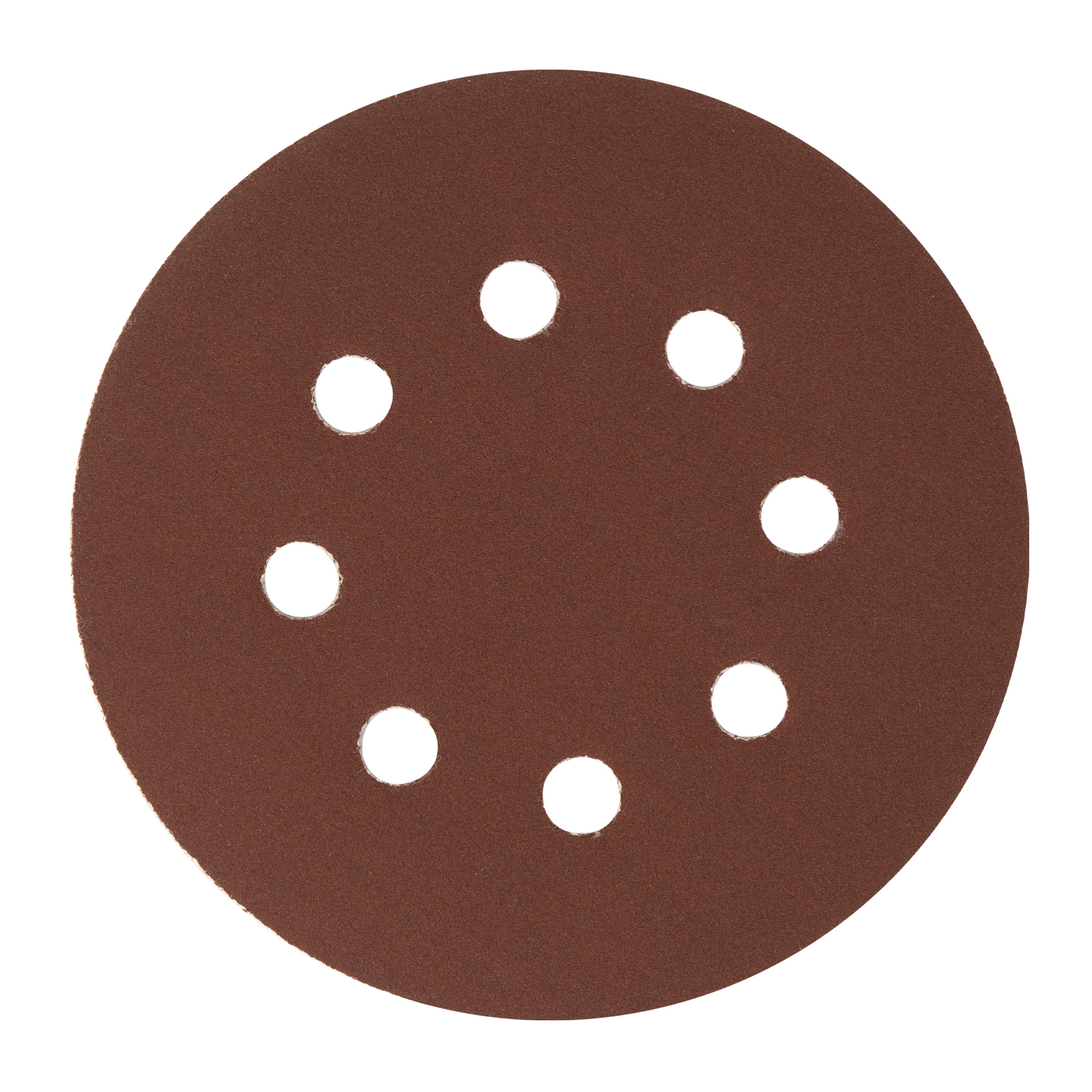 Круг абразивный на ворсовой подложке под "липучку", перфорированный, P 240, 125 мм, 5 шт