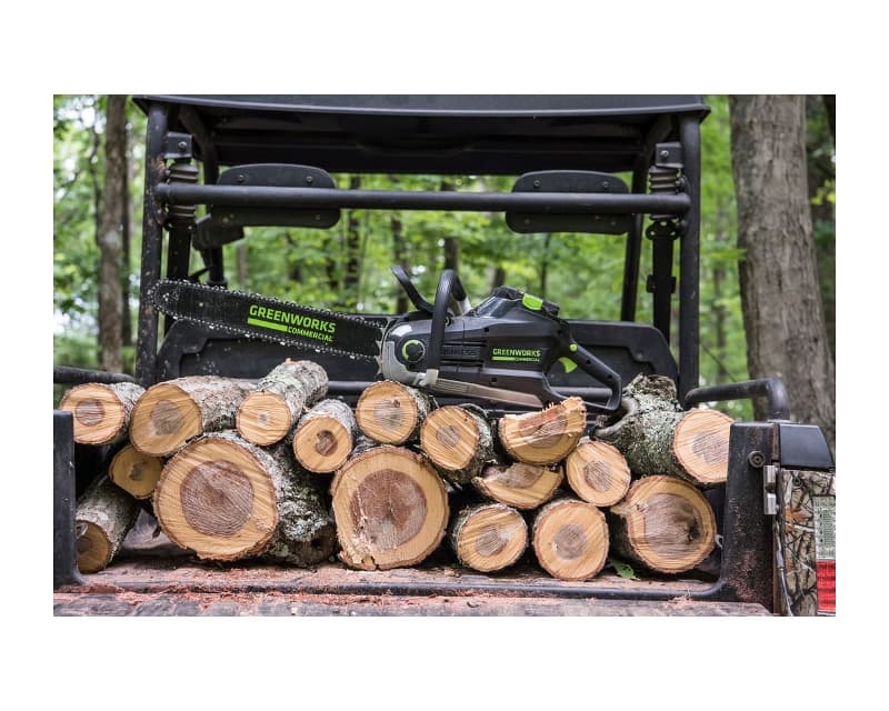 Пила аккумуляторная цепная Greenworks 46 см 82V GC82CS25, бесщеточная, без АКБ и ЗУ