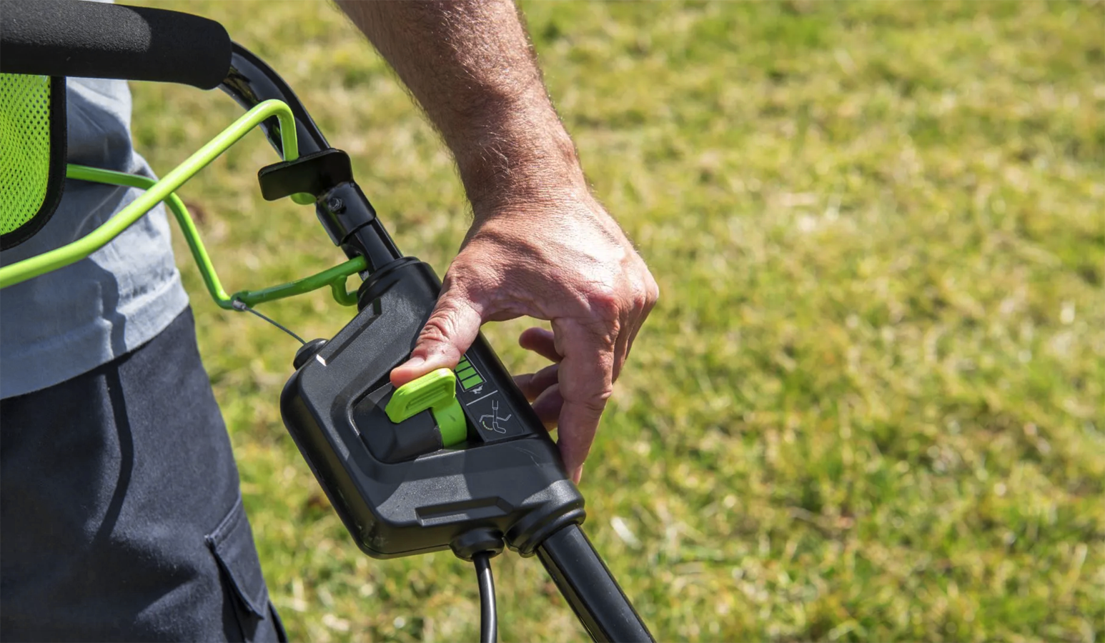 Газонокосилка самоходная аккумуляторная 51 см Greenworks 82V GC82LM51SP2 2515907, бесщёточная, без АКБ и ЗУ