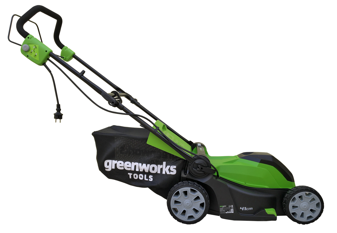 Газонокосилка электрическая Greenworks 40 см 1200W GLM1240